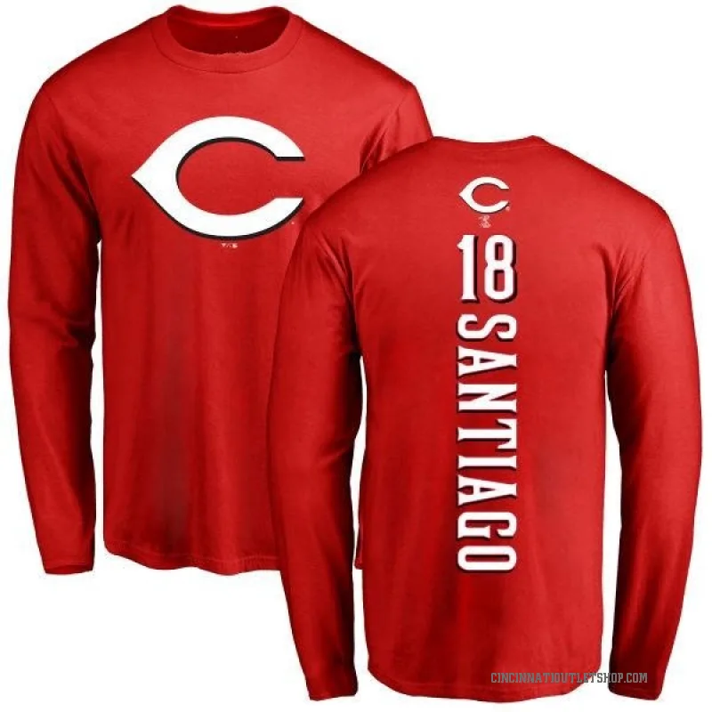 Dan Driessen Cincinnati Reds Women's Backer Slim Fit T-Shirt - Ash